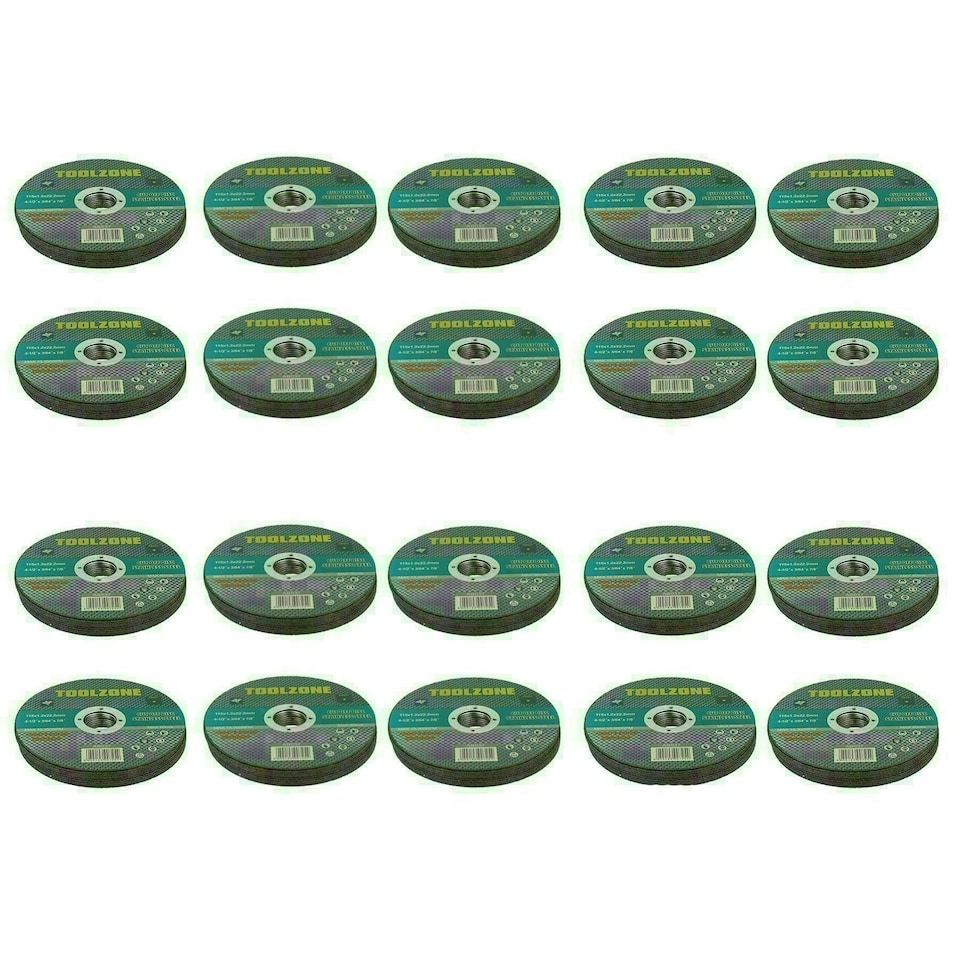 image 1 of 4-1/2" 115mm x 1.2mm Metal / Steel Cutting Blade Discs Angle Grinders 200pk