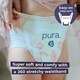 image 6 of Pura Soft & Sensitive Nappy Pants Size 6, 108ct