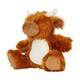 image 4 of Mumbles Highland Cow Teddy Bear - Brown - One Size