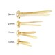 image 6 of Pack of 100 Paper Fasteners 25mm - Butterfly Clips