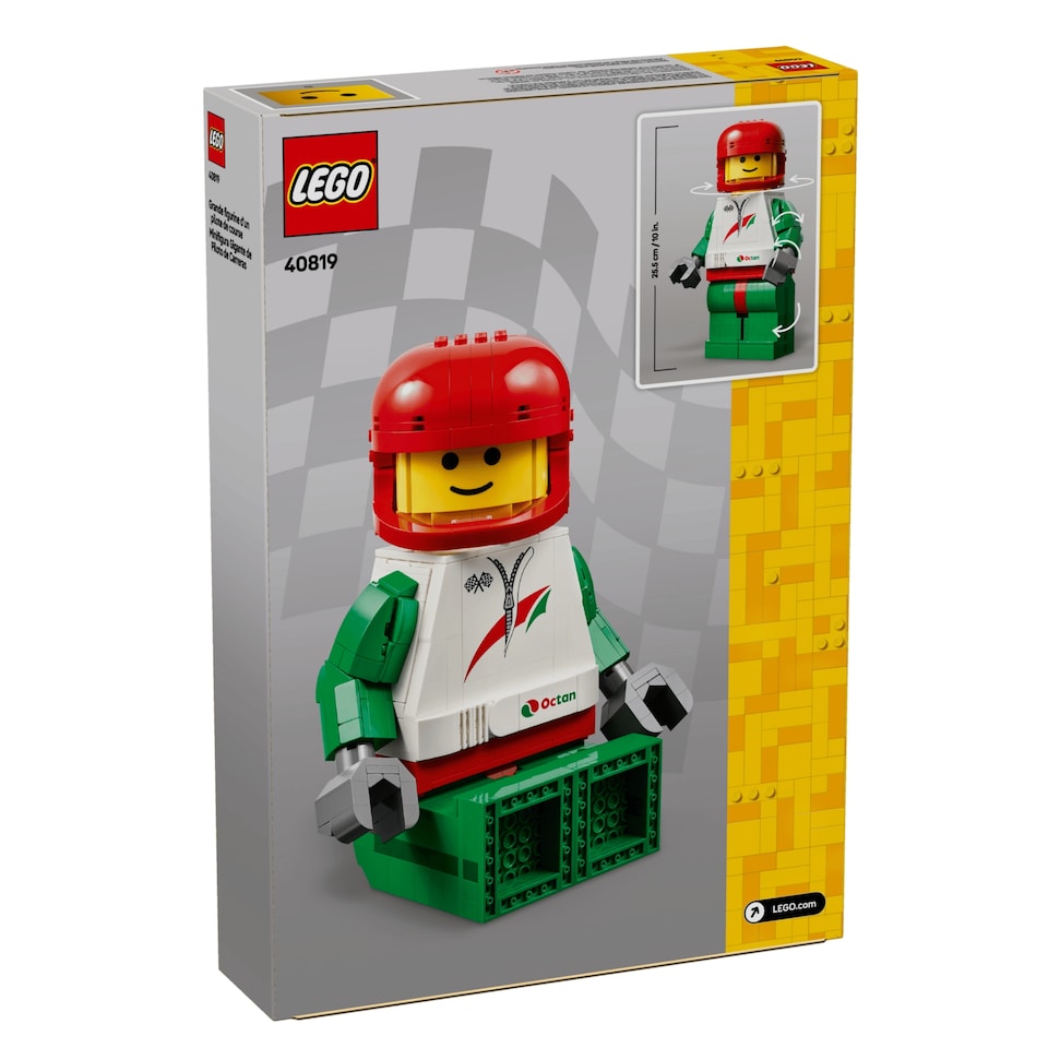 image 1 of LEGO Large Racer Minifigure 40819