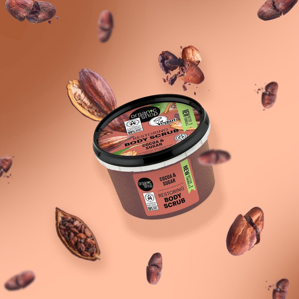 image 1 of Organic Shop Restoring Body Scrub Cocoa&Sugar 250ml