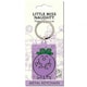 image 3 of Little Miss Naughty Key Ring - Purple - One Size