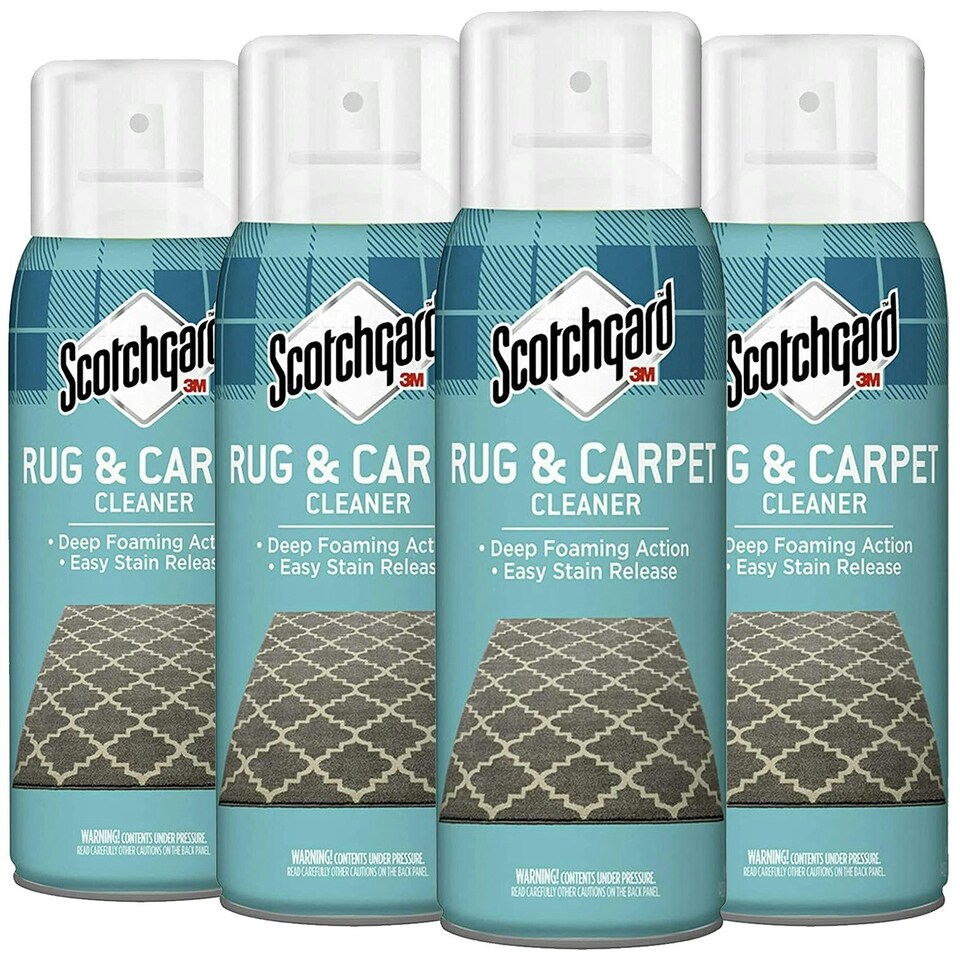 image 1 of 4 x Scotchgard Rug and Carpet Cleaner Anti-Stain Guard 388ml