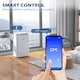 image 5 of HOMCOM 14,000 BTU Mobile Air Conditioner with WiFi Smart App