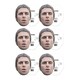 image 2 of Liam Gallagher Cardboard Face Masks - Pack of 6