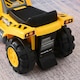 image 8 of HOMCOM 3 in 1 Kids Ride-On Tractor Excavator w/ Storage Basketball Hoop