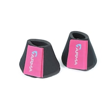 ARMA Neoprene Horse Overreach Boots - Raspberry/Black - Pony