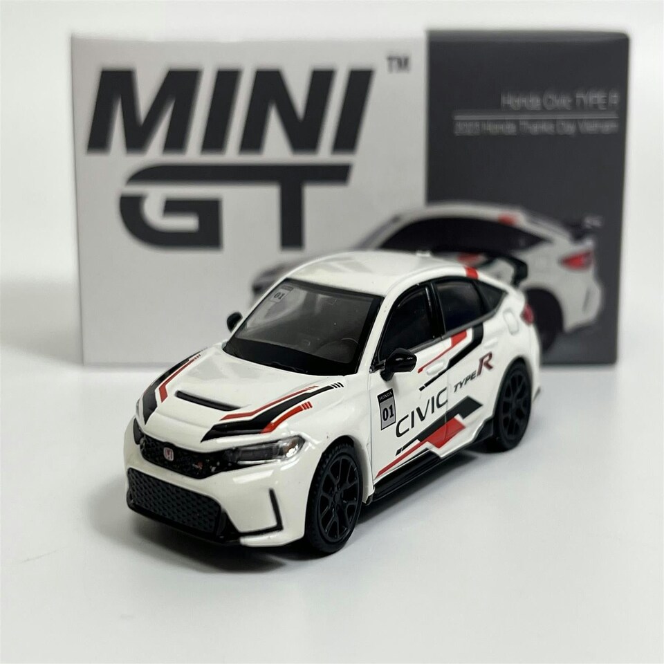 image 1 of Honda Civic Type R 2023 Honda Thanks Day Vietnam 1:64 Mini GT MGT00626L