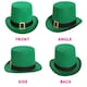image 5 of Pack of 6 Irish Buckle Hat, Bow Tie + Braces Green | One Size