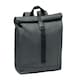 image 4 of MidOcean Udine Two Tone RPET Backpack - Black - One Size Black