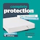 image 3 of Silentnight Complete Encasement Waterproof Protector | White | Single | 1