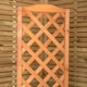 image 3 of 1.6m Samuel Alexander Natural Wooden Freestanding Garden Trellis with Raised Bed Planter