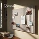 image 9 of Levede Felt Notice Board 6 Pack Wall Tiles Pin Board Self Adhesive Beige 30x30cm