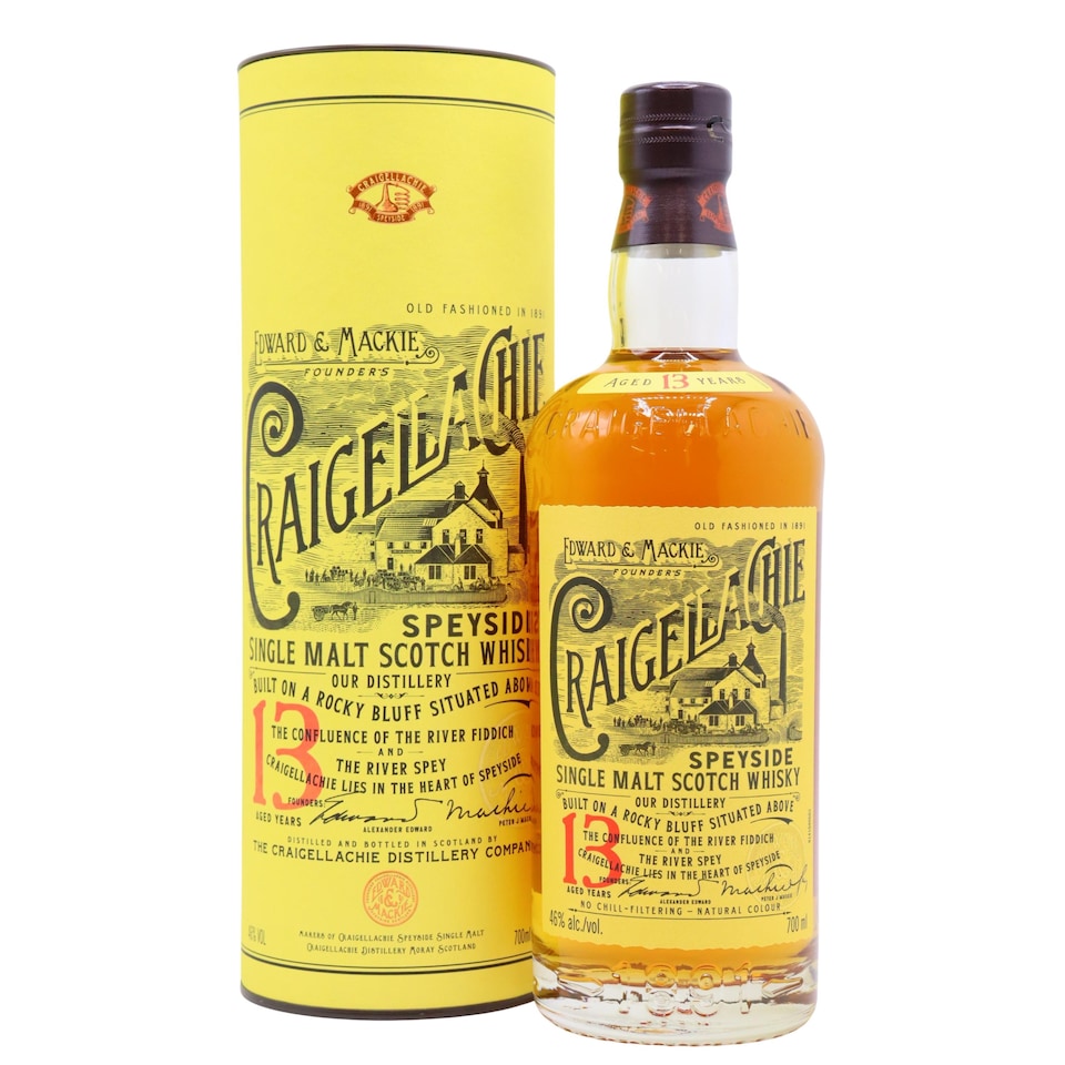 Craigellachie Speyside Single Malt Scotch 13 year old Whisky