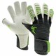 image 1 of Precision Unisex Adult Elite 2.0 Quartz Goalkeeper Gloves - Grey/Green/White - 8.5