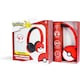 image 9 of Pokémon Pokéball Kid's Wireless Bluetooth Headphones with Built-in Microphone | Red