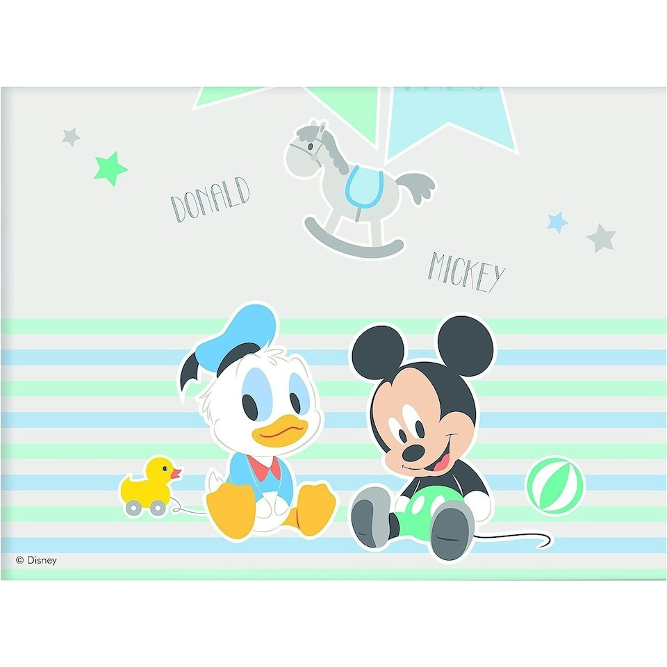 Mickey Mouse & Friends Plastic Party Table Cover - Multicoloured - One Size