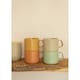 image 4 of KitchenCraft Mug Set Multicolour Stoneware 400ml Set of 4 | Multi