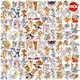 image 1 of Tom & Jerry Deluxe Character Stickers (Pack of 100) - Multicoloured - One Size