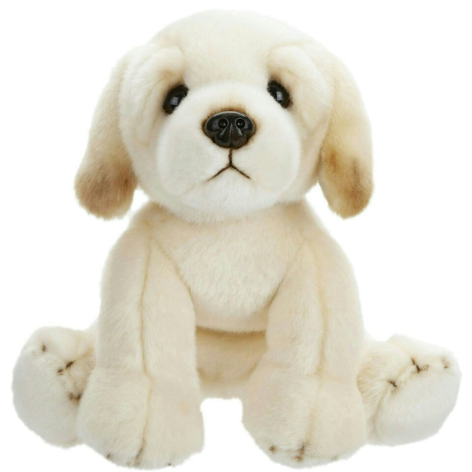 image 1 of Golden Labrador 30cm Plush Lifelike Toy - Natural World Collection