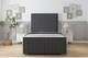 image 1 of Sloomy Pemberton Graphite Dumfries Deep-Sided Bed Frame With 50" Upholstered Headboard 5' King