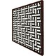 image 3 of Woven pattern (Picture Frame) Brown | Oak | M