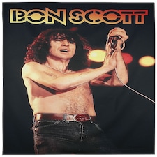 Bon Scott Textile Poster: Bon Scott - Textile Poster
