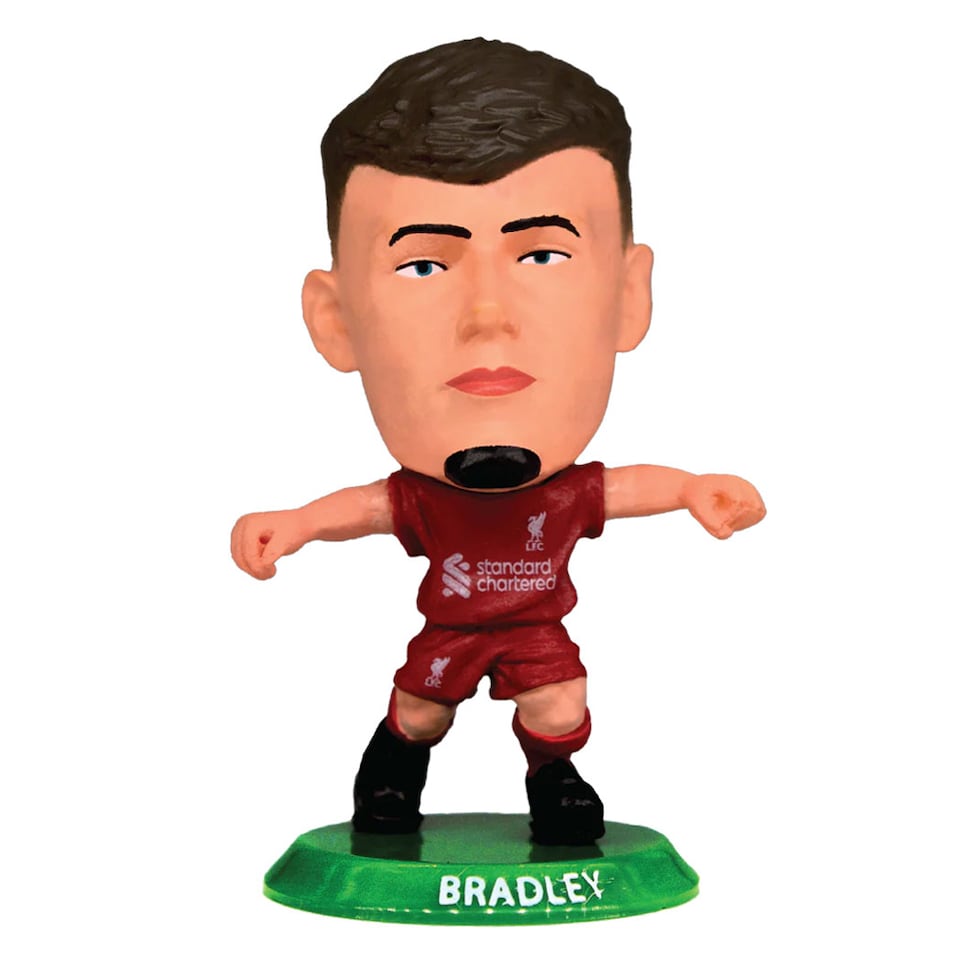 Liverpool FC Conor Bradley 2026 SoccerStarz Collectable Figurine | Red | Red/Green | One Size | 1