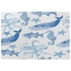 image 1 of Sealife (Rug) Blue | Medium: 80x150cm