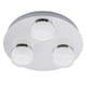 image 1 of BHS Brooke LED Bathroom Ceiling Spotlight Plate | Silver | Chrome | 1