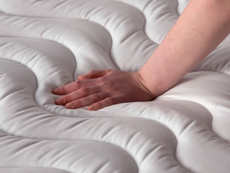 image 1 of Arthur Sleep Memory Cotton Airflow Mattress Topper - Small Double | White | Small Double