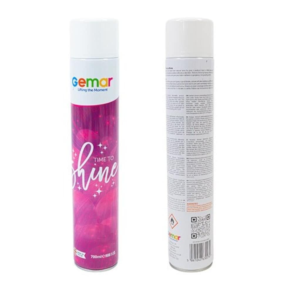 image 1 of Time To Shine Latex Balloon Spray 700ml