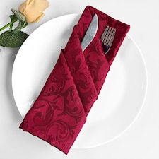 100% Polyester Christmas Napkins Cloth Table Napkins - 20 Inch