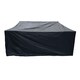 image 3 of KCT 215 x 215 x 87cm Square Garden Furniture Cover Black