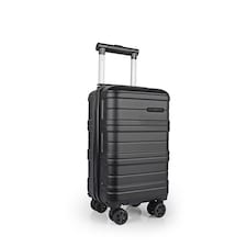 ABS Cabin Luggage 40×25×20 Lightweight Carry-On with TSA Lock | Black | Black | Cabin Bag