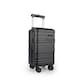 image 1 of ABS Cabin Luggage 40×25×20 Lightweight Carry-On with TSA Lock | Black | Black | Cabin Bag