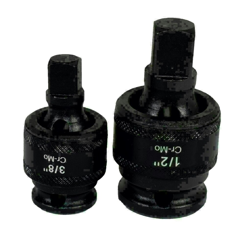 image 1 of 3/8" And 1/2" Drive Impacted Universal Joint UJ Wobble Angle Extension U S Pro