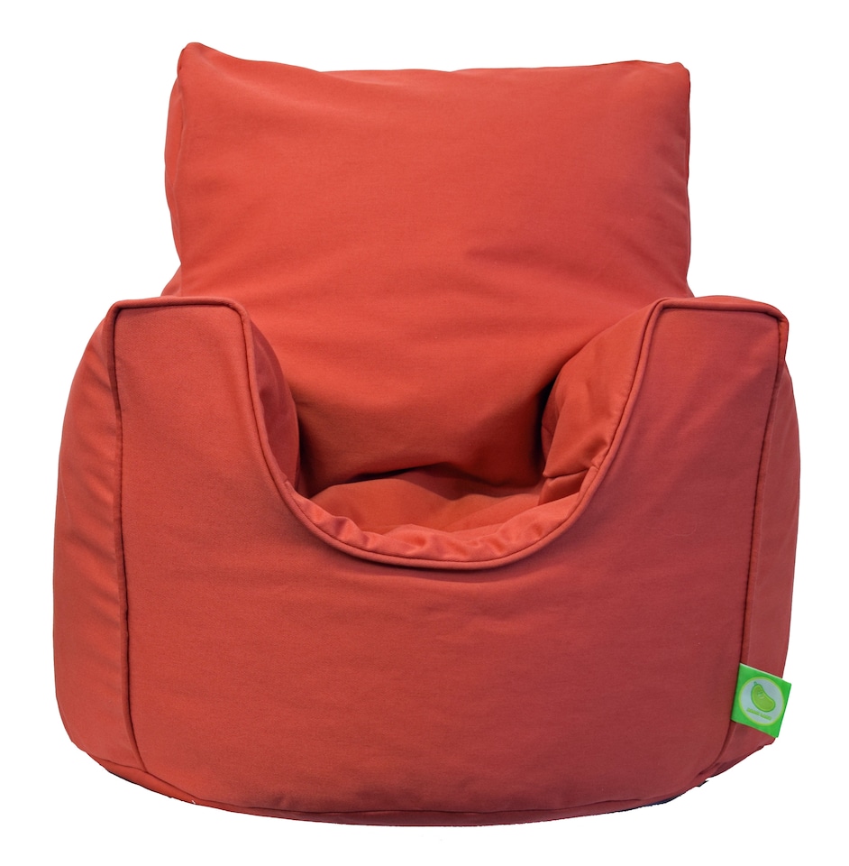 image 1 of Bean Lazy Terracotta Cotton Bean Bag Armchair Toddler Size