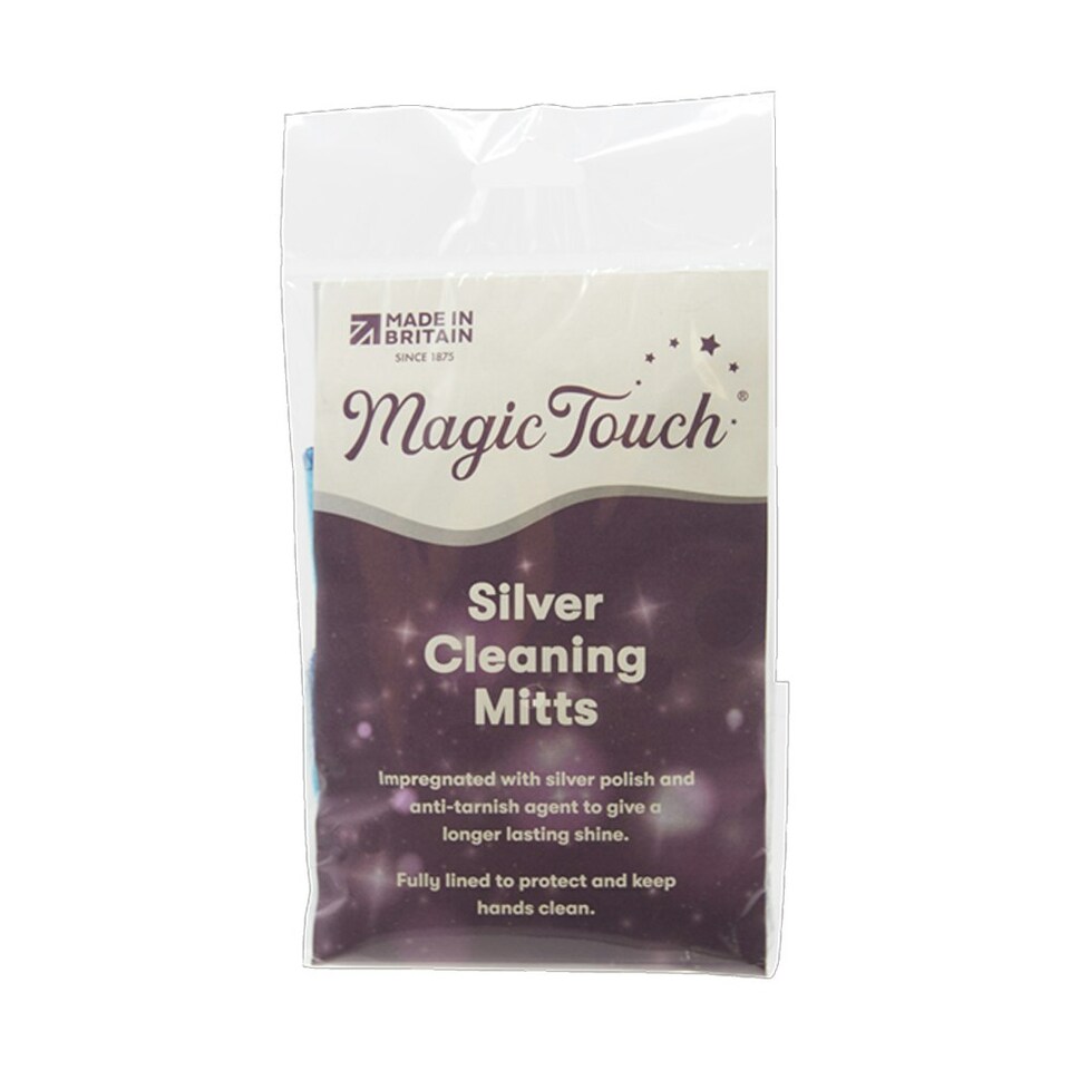 Magic Touch Silver Cleaning Mitts - One Colour - One Size