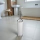image 1 of Showerdrape Opera White/Chrome Freestanding Toilet Brush & Holder | Multi | 1