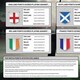 image 3 of A1 Rugby Nations 2025 Fixture Wall Chart