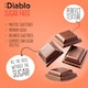 image 4 of Diablo No Added Sugar Milk Chocolate Bar 85g 3 Pack