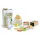 image 1 of Teamson Kids Little Chef Healthy Breakfast to Go Play Set in White with Toaster, Coffee Maker, Tray & 27 Accessories