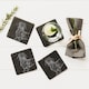 image 2 of The Just Slate Company Set of 4 Dachshund Slate Coasters