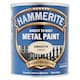 image 3 of Hammerite Smooth Cream 750ml with 1" Paint Brush