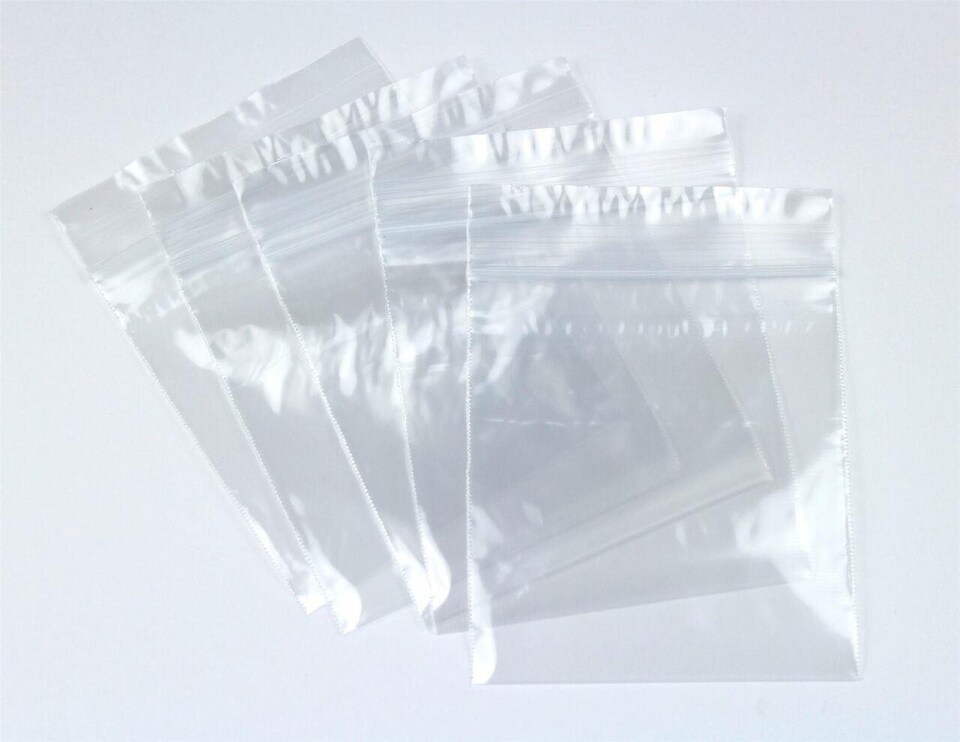 image 1 of 2000 Zip Seal Bags Clear Plastic Zip Lock Food & Freezer Grip Self Seal 2.25" x 3" | Clear