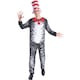 image 1 of Dr. Seuss Unisex Adult The Cat In The Hat Costume Set | Black | Black/White/Red | L | 1