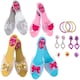 image 5 of Princess Shoe and jewelry Boutique with 4 Pairs of Shoes, Rings, Bracelets & Earrings Included