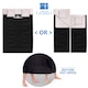 image 3 of SAIL Buddy Double Sleeping Bag with 2 Pillows - Extra Large 220x150cm, 250GSM, Water-Resistant